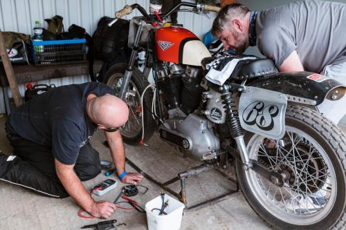 Krowdrace Flat Track Cup 2020 in Parchim - Training Sessions